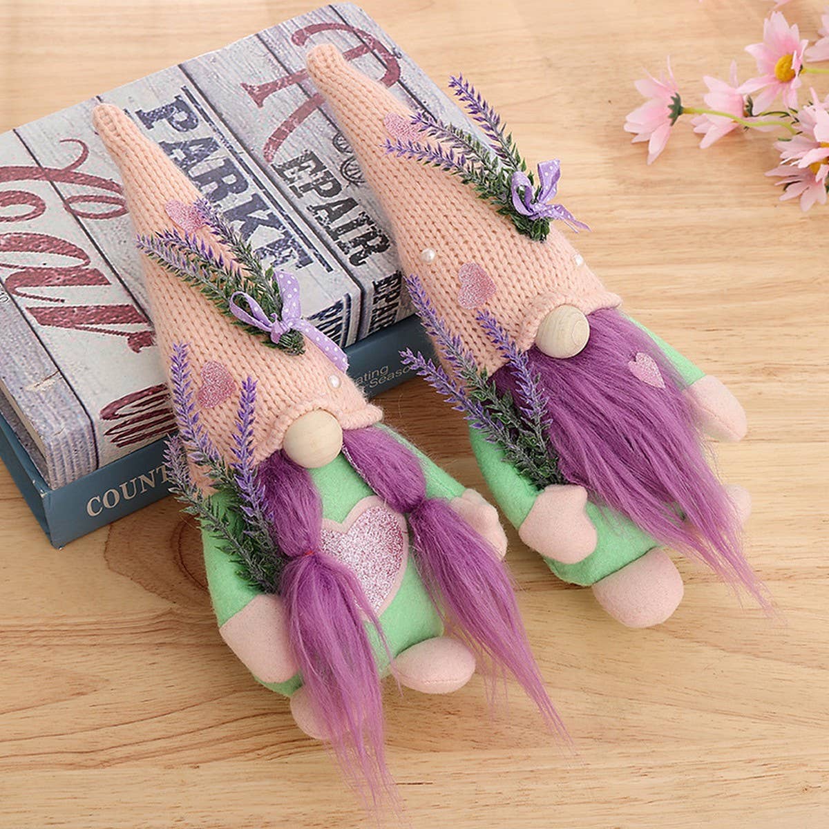 CWMM9522_MOTHER'S DAY LAVENDER LOVE CREATIVE RUDOLPH DOLL