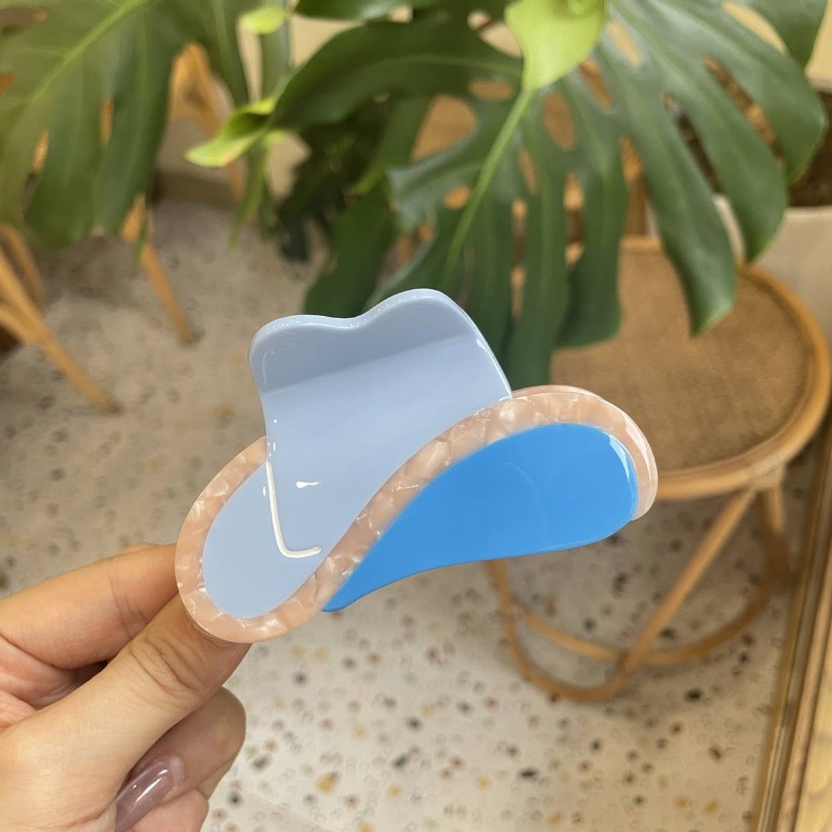 RETROFLOWER HAIR ACCESSORIES HAIR CLAW CLIP FLOWER