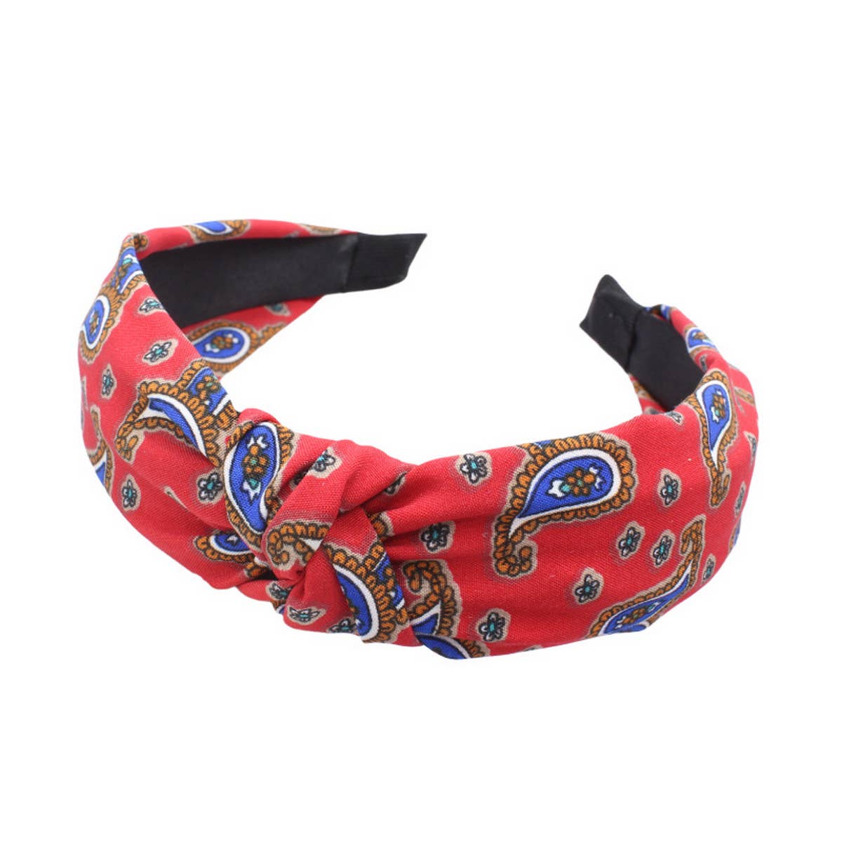 SIMPLE WIDE-BRIMMED FABRIC PRINTED HEADBAND_CWAHA1687