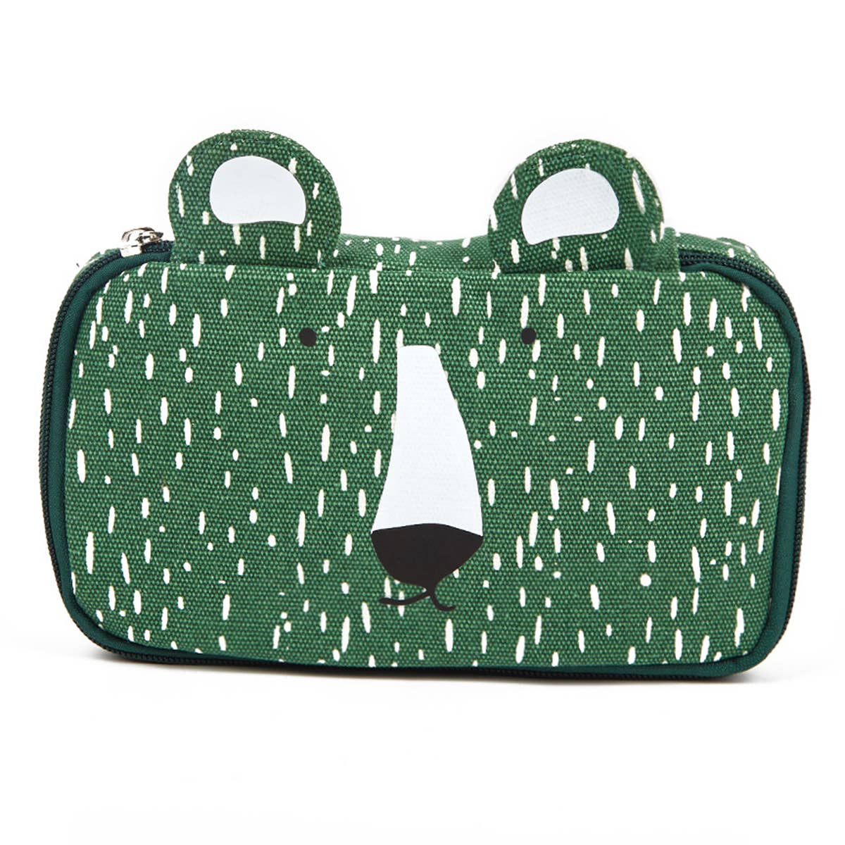 ANIMAL PATTERN PRINTED CUTE CANVAS MAKEUP BAG_CWAB1440
