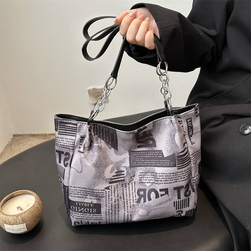 Personalized printed large-capacity bag