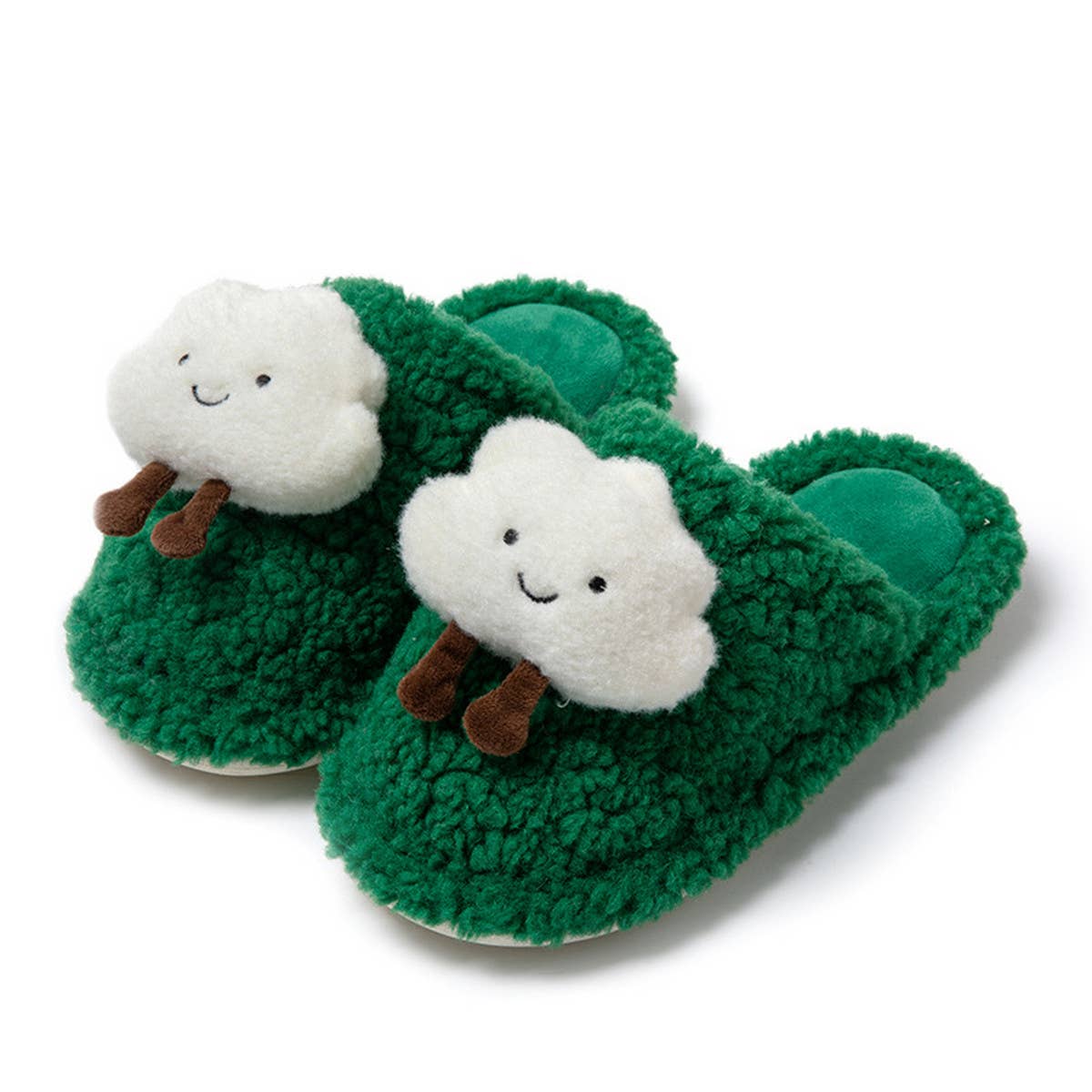 HOME FASHION CLOUD PLUSH SLIPPERS