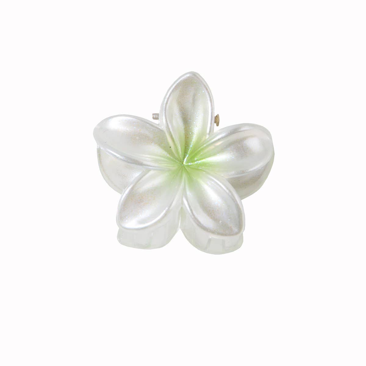 Candy Color Plumeria Hair Claw, Sweet Floral Clip_CWMM4985