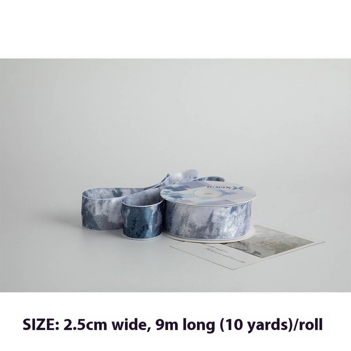 DIY FLORAL SILK GIFT PACKAGING RIBBON