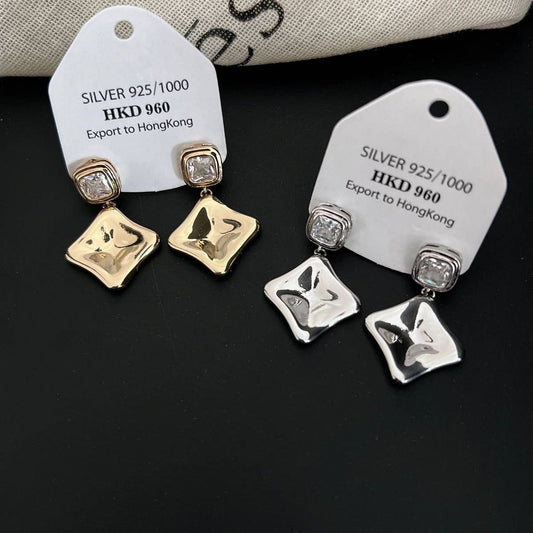 2024 NEW QUADRILATERAL EARRINGS AND EARRINGS_CWAJE1281