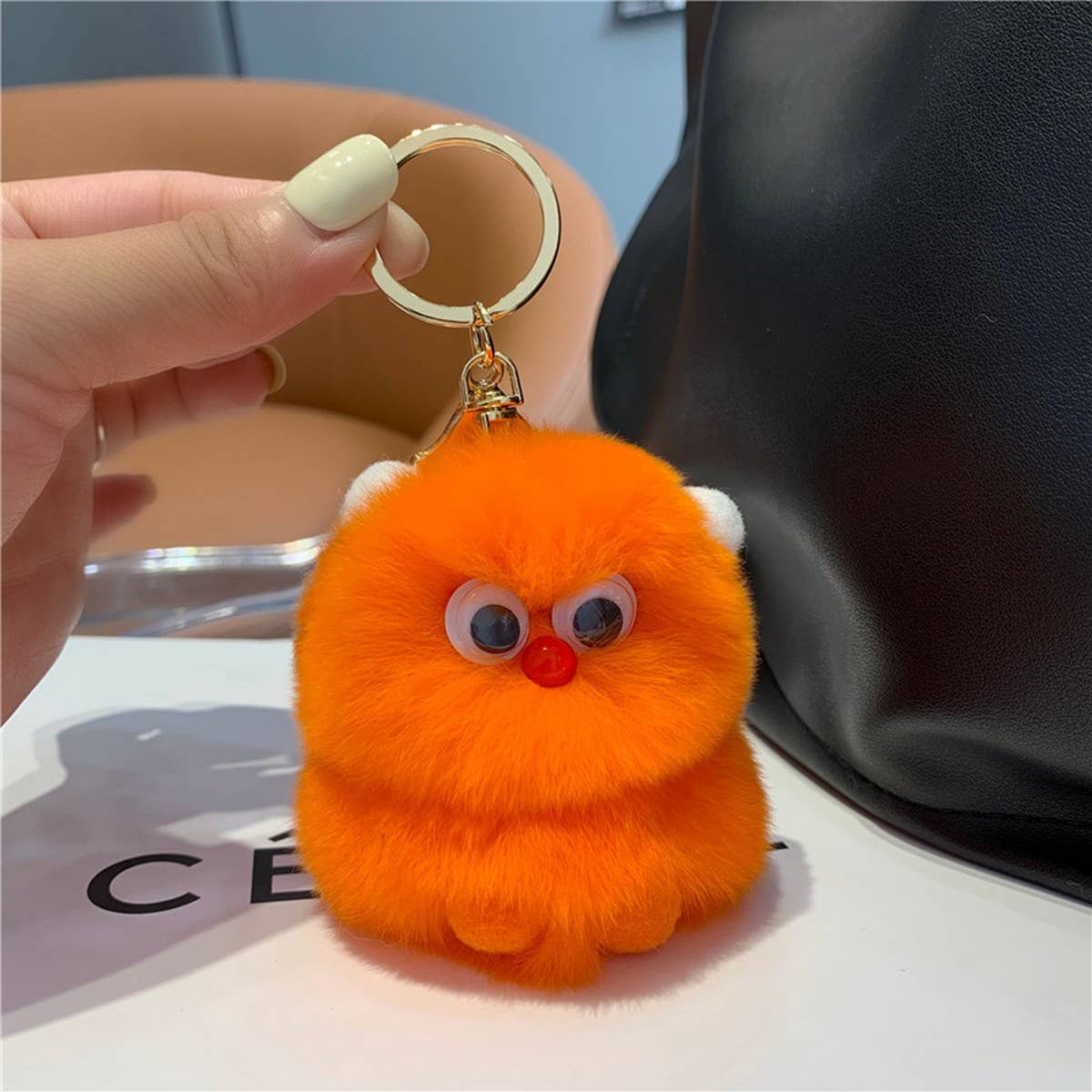 LITTLE MONSTER CAR KEYCHAIN PENDANT ACCESSORIES