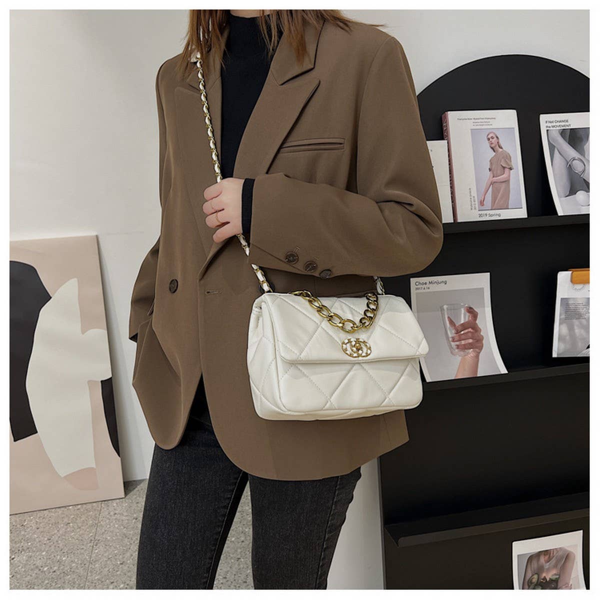 DAILY VERSATILE ONE SHOULDER CROSSBODY BAG_CWAB1714