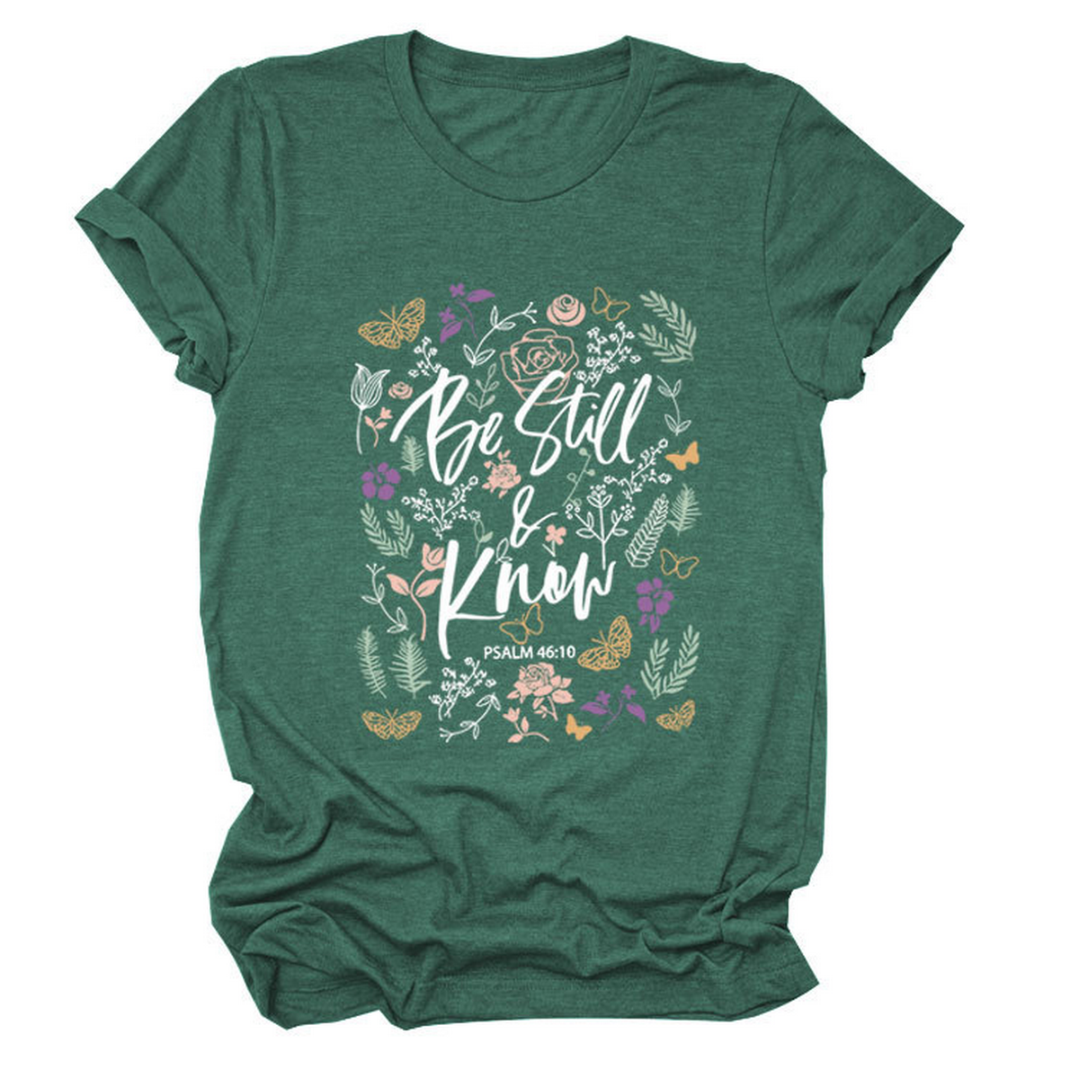 Women??¢s Faith Tee, Be Still and Know_CWTTS1480
