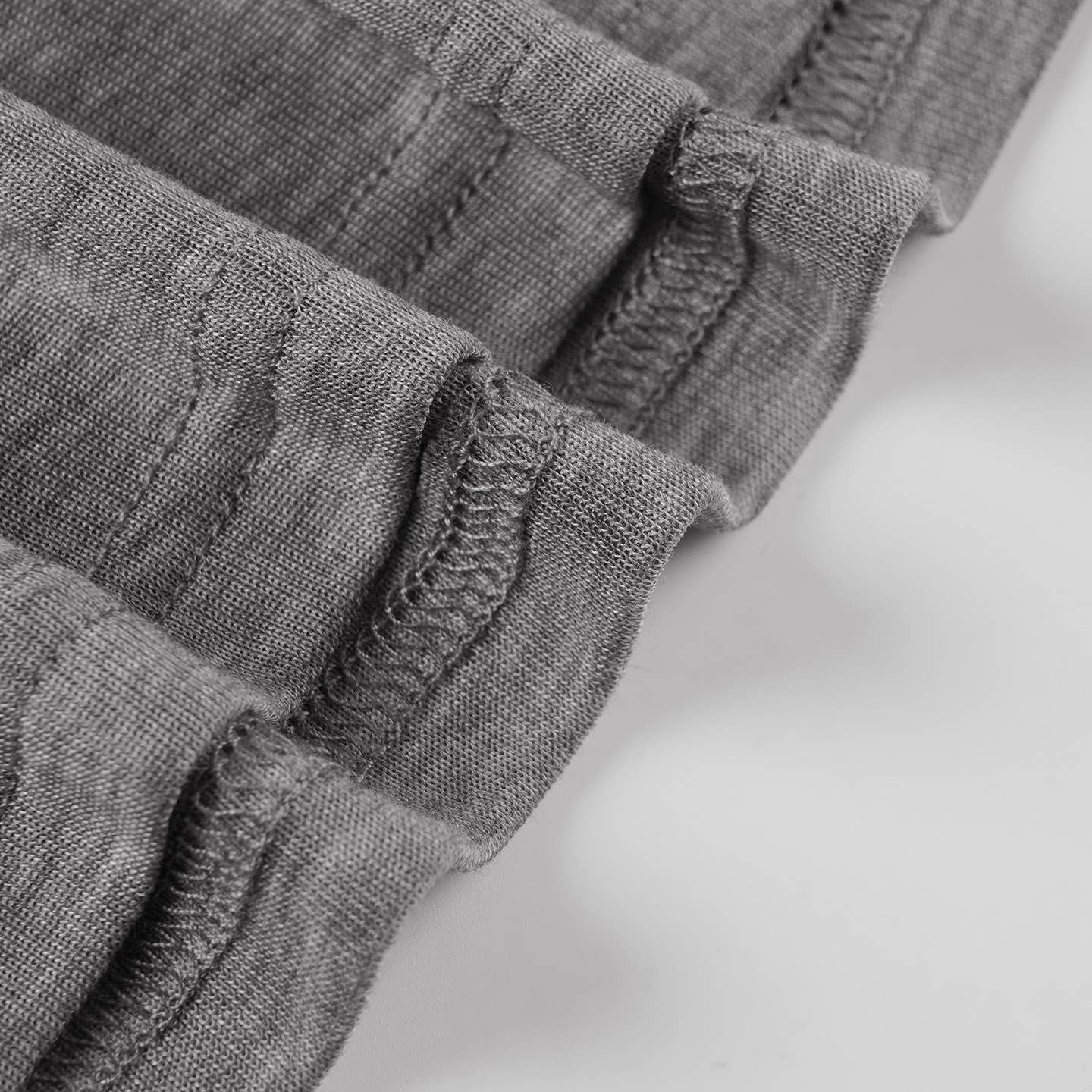 Simple long-sleeved semi-transparent blouse