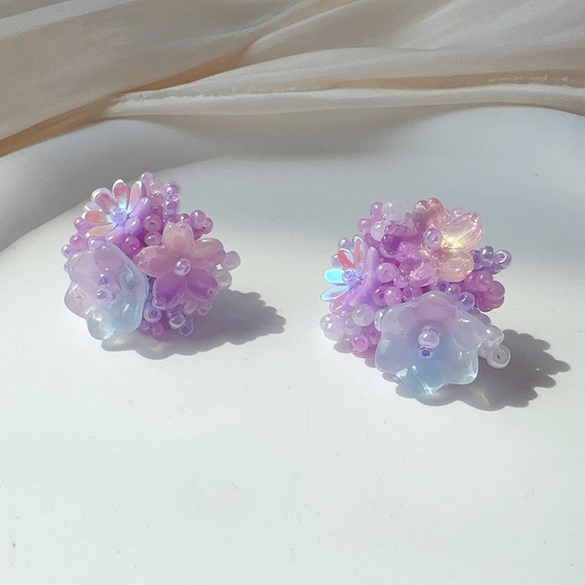 DOPAMINE ATMOSPHERE SWEET FLOWER EARRINGS