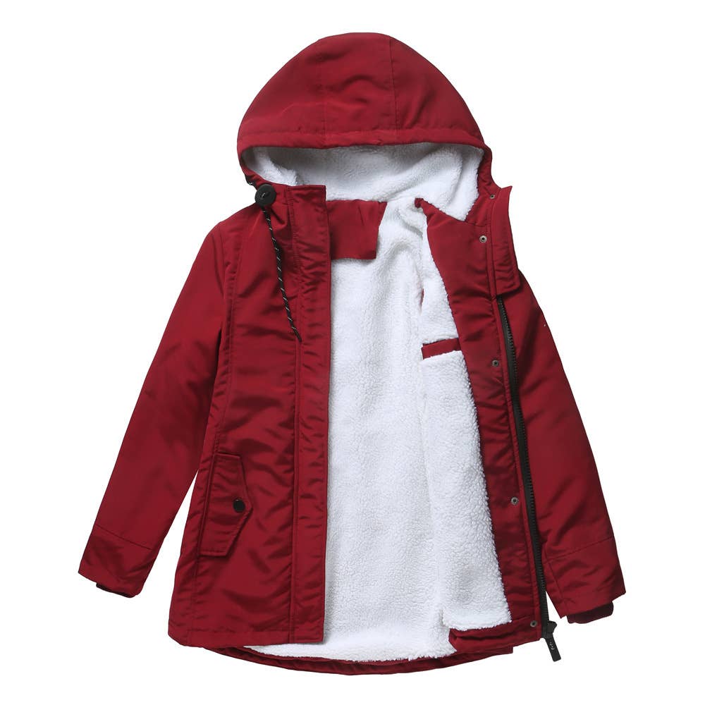 LAMB WOOL PADDED JACKET WOMEN'S PADDED JACKET
