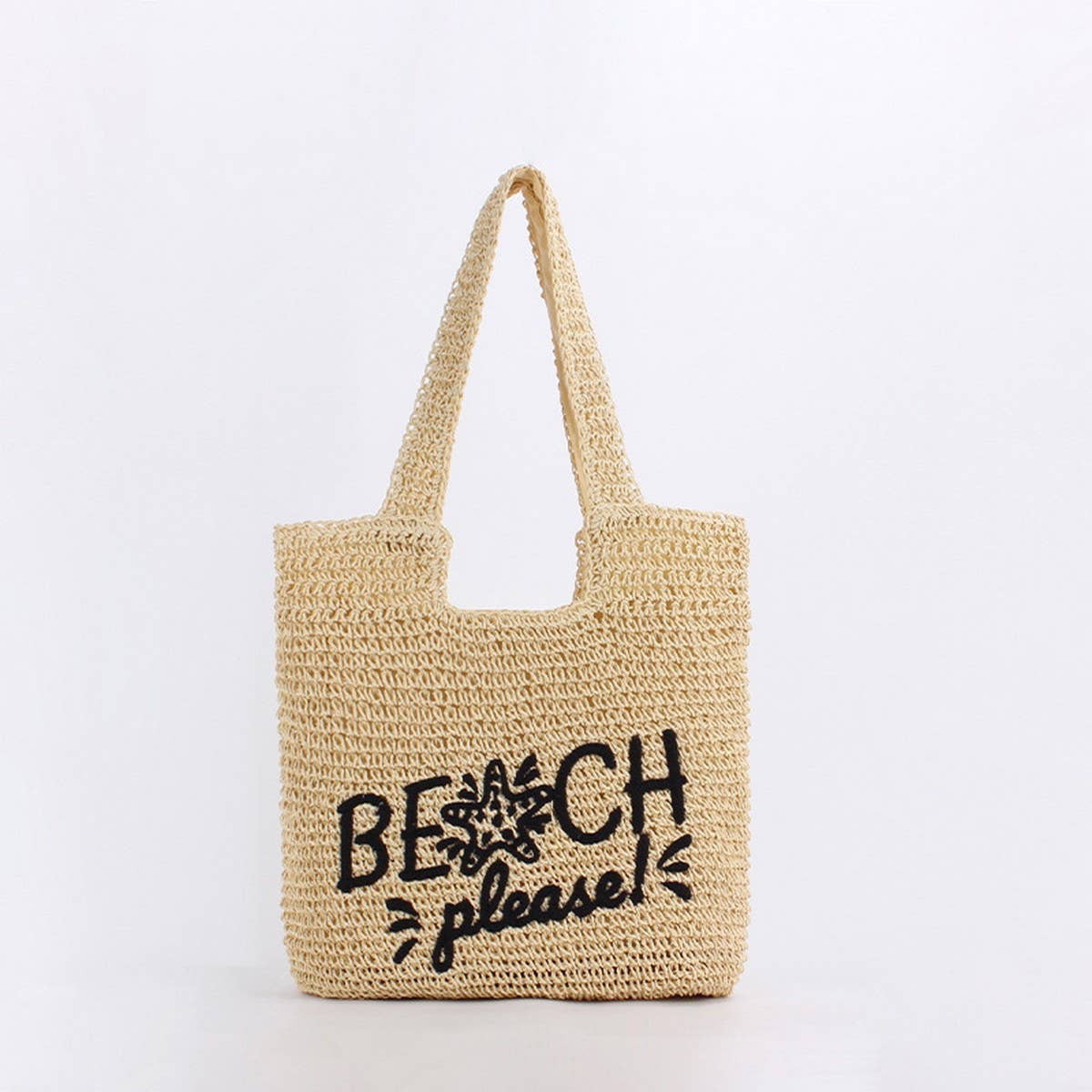 LARGE CAPACITY CASUAL VERSATILE PAPER ROPE BAG_CWAB4698