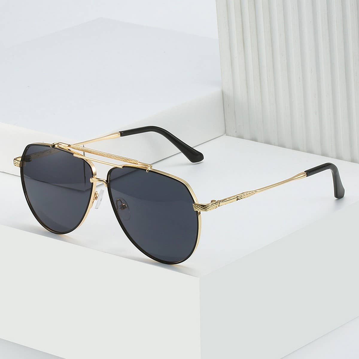 LARGE LENS AVIATOR SUNGLASSES UNISEX