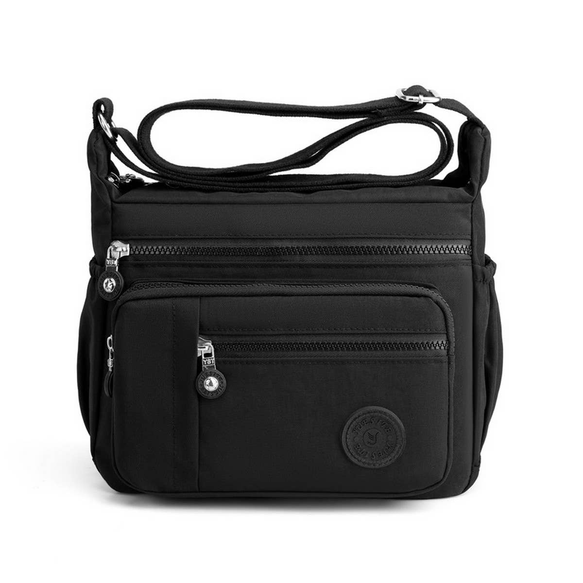 SIMPLE FASHIONABLE NYLON CROSSBODY SHOULDER BAG_CWASC1734