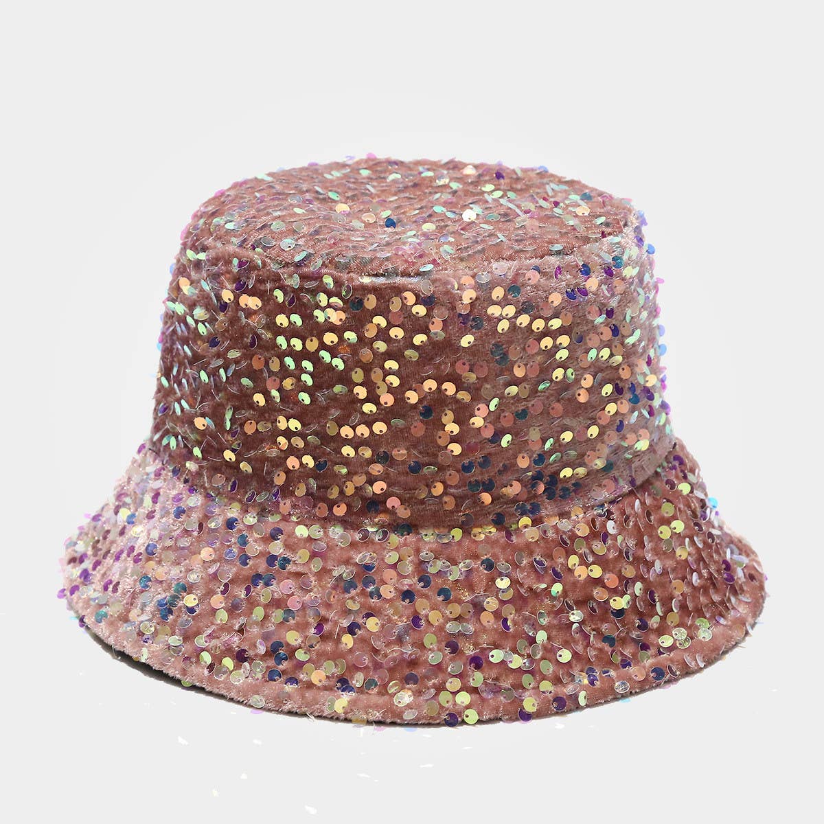 ALL-MATCH SEQUINED PERSONALITY STREET BUCKET HAT_CWAB2929