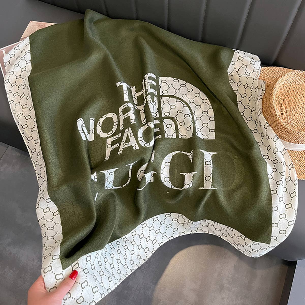 WOMEN FASHION PLAID ARTISTIC SCARF