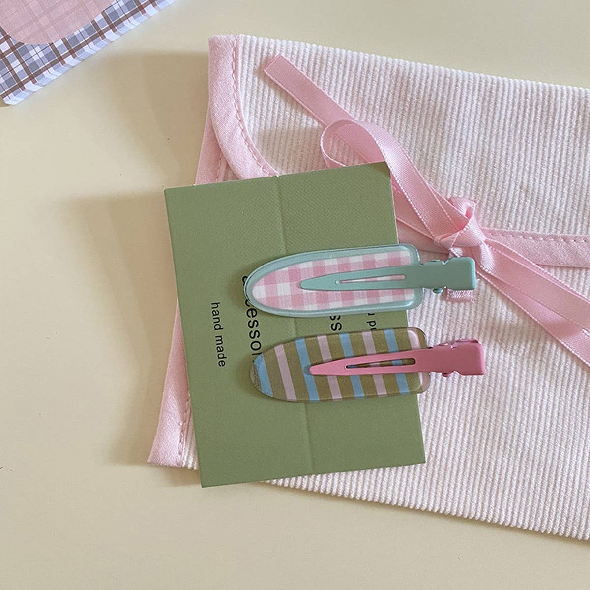 2-PACK SUMMER FRUIT CUTE SWEET HAIR CLIPS_CWAHA2264