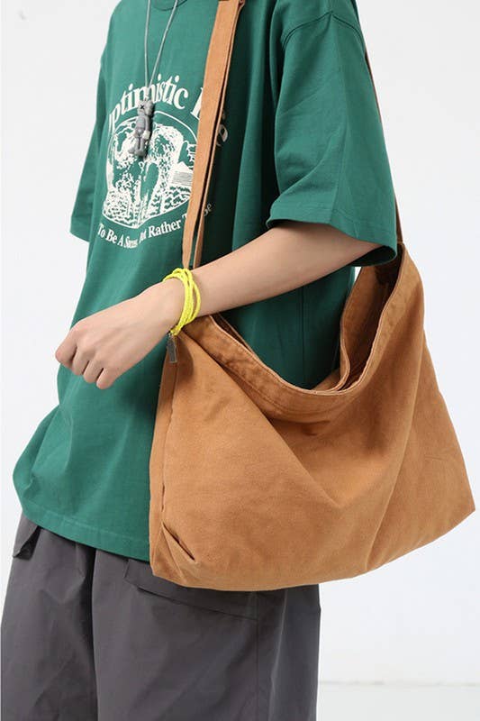Crossbody Canvas Big Shoulder Bag_CWAB0420