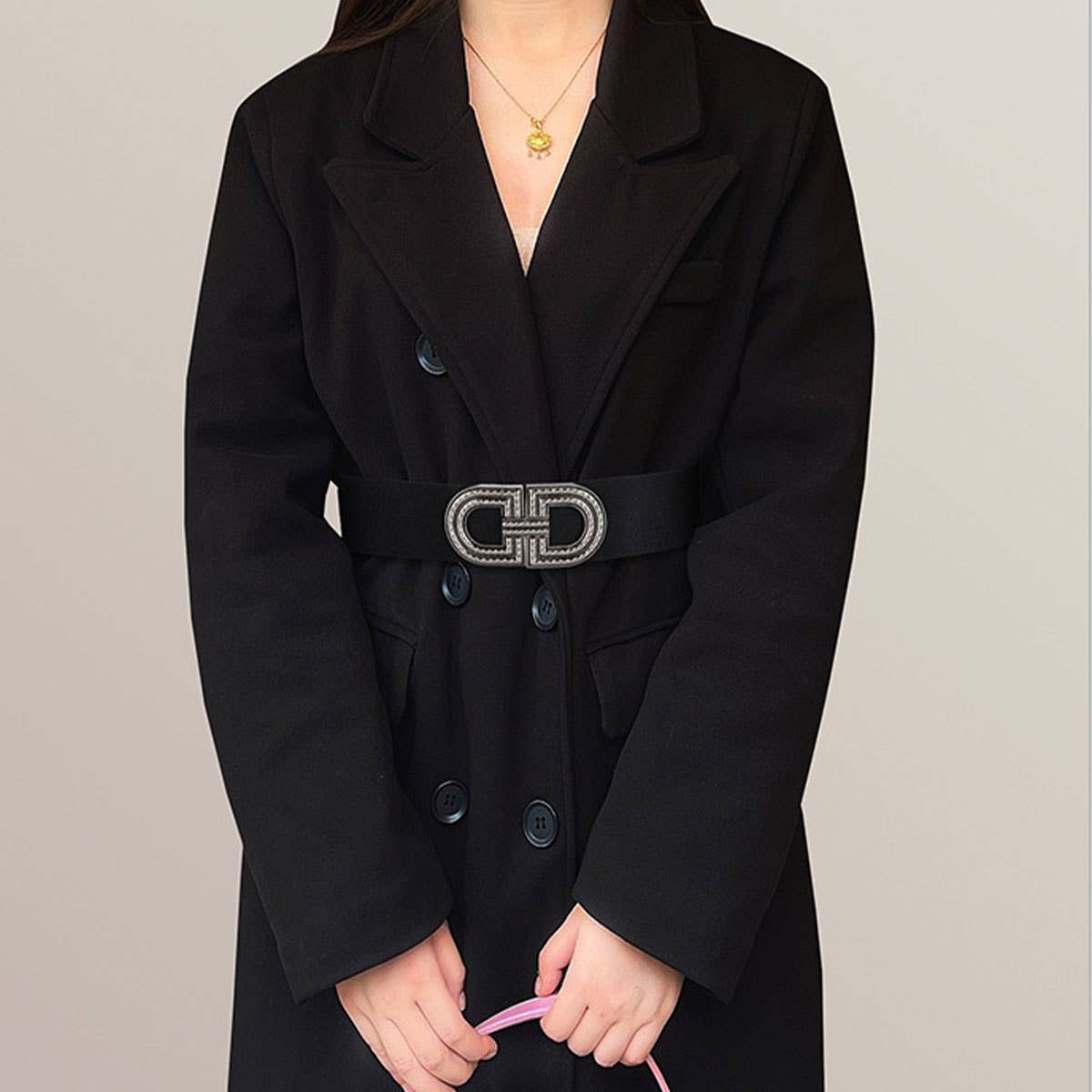 Diamond-encrusted versatile belt with diamonds