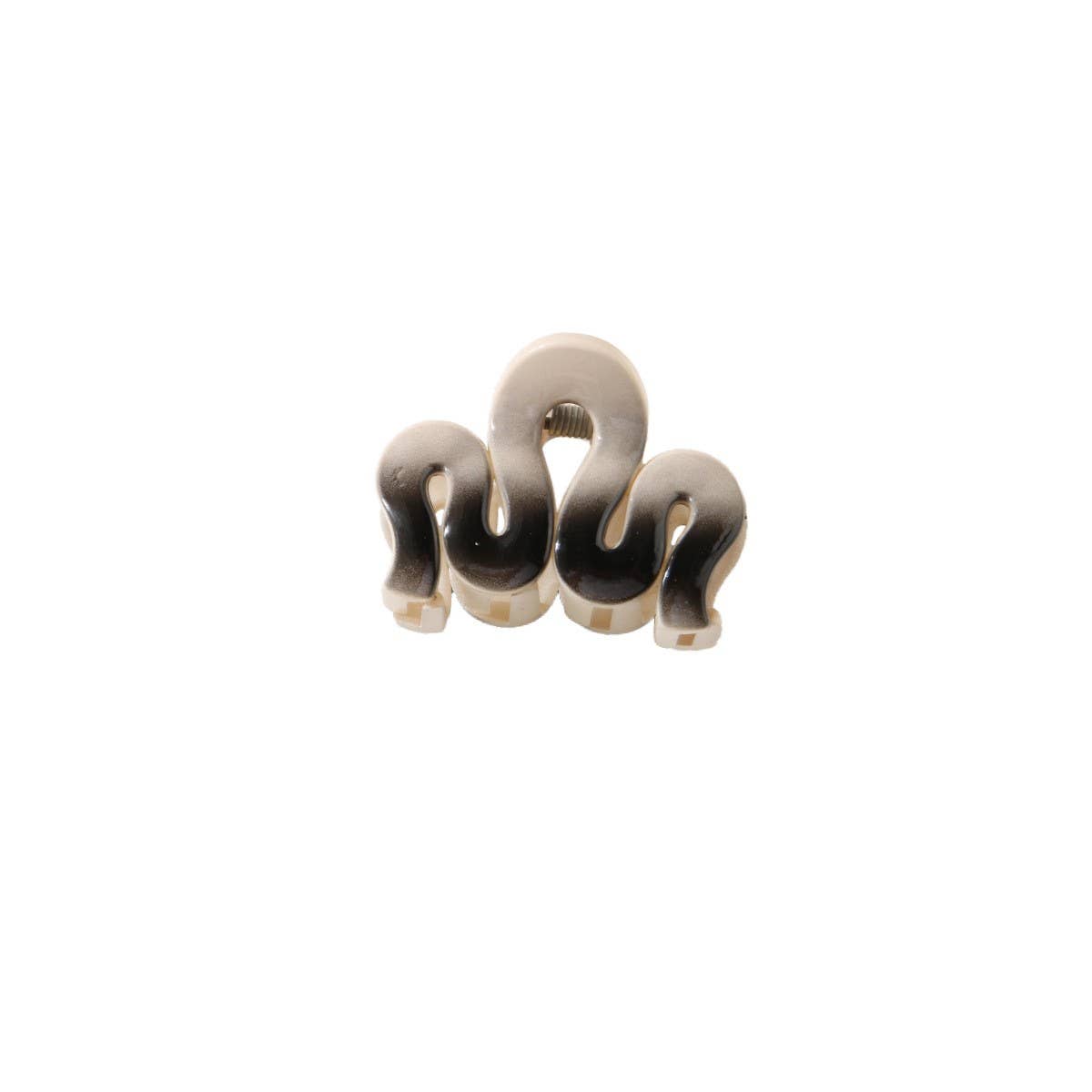 CWAHA07447_WAVY GRADIENT HAIR CLAW CLIP FOR WOMEN UPDO