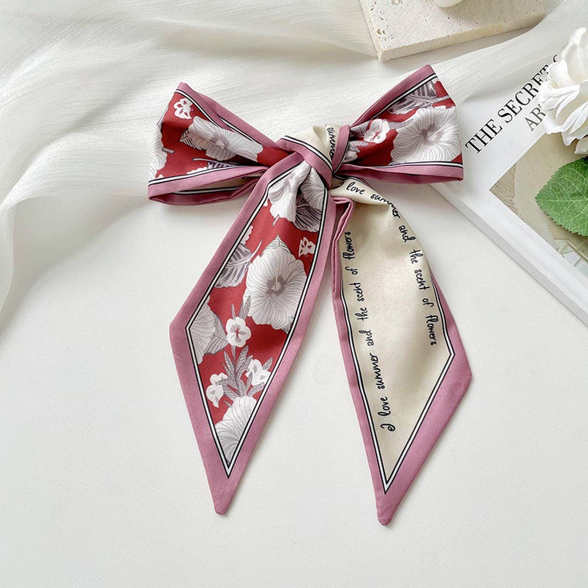 WOMEN VERSATILE PRINTED FLORAL HAIRBAND