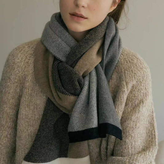 Knit Scarf - Unisex Elegant Warm Fall/Winter Wrap