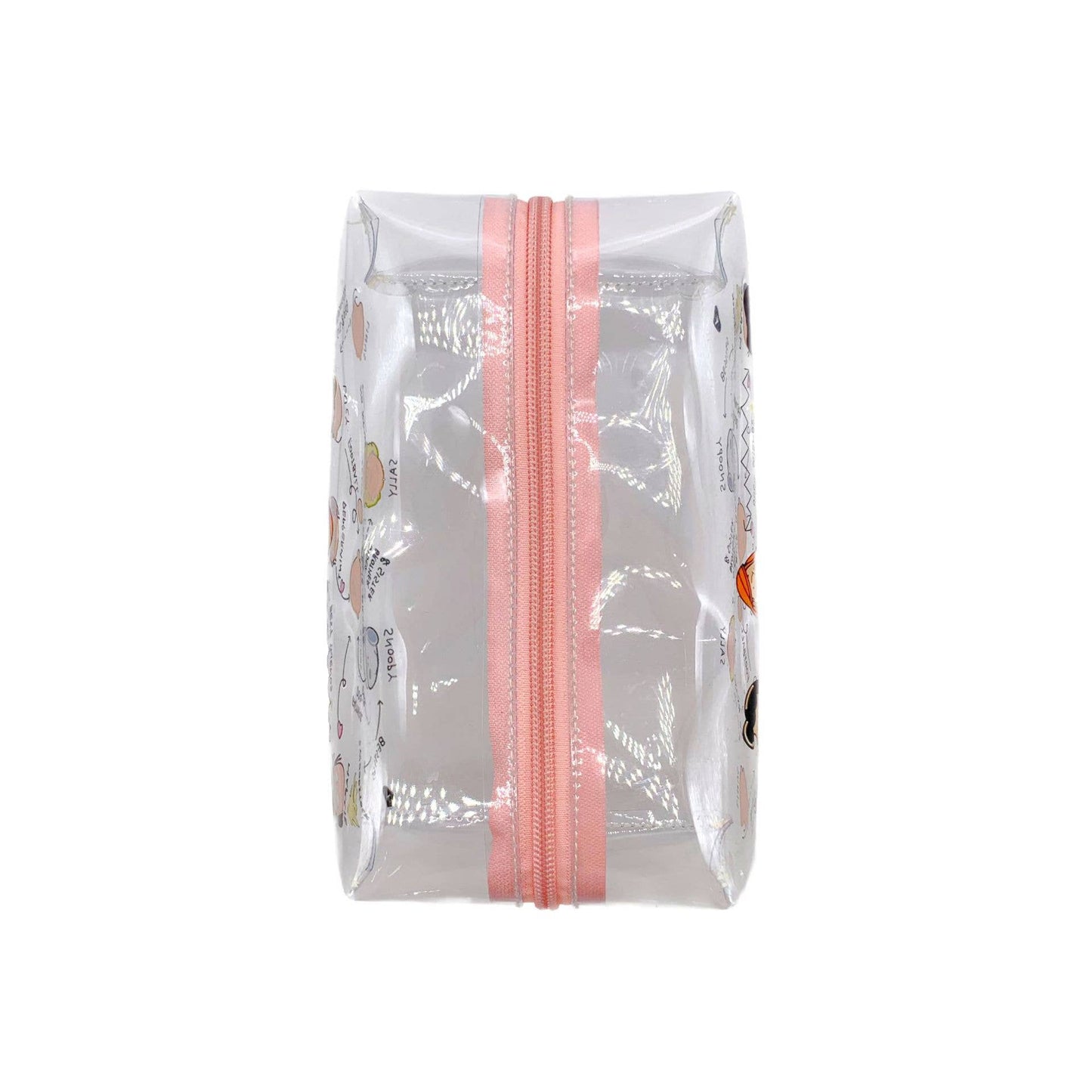 Transparent waterproof toiletry storage bag