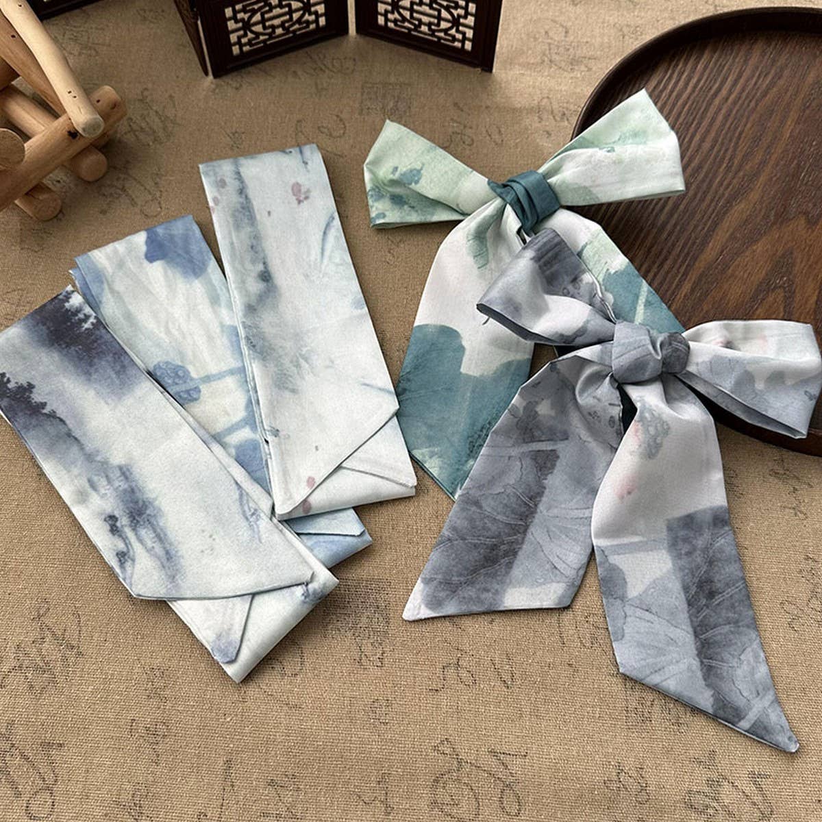 ANCIENT STYLE INK PAINTING FASHION HEADBAND_CWAHA4130