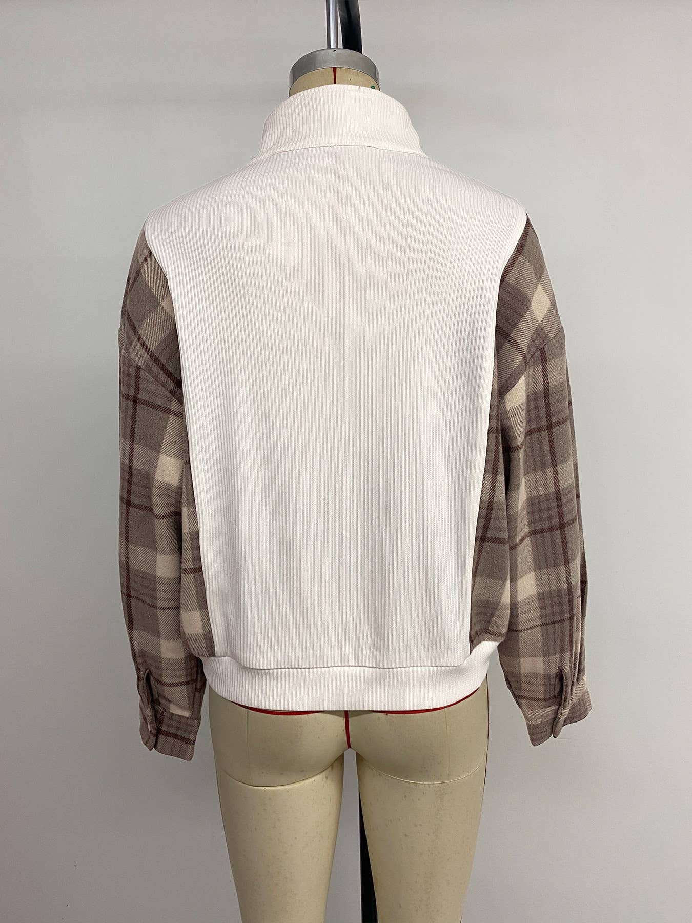 Vintage style stitching design loose hoodie