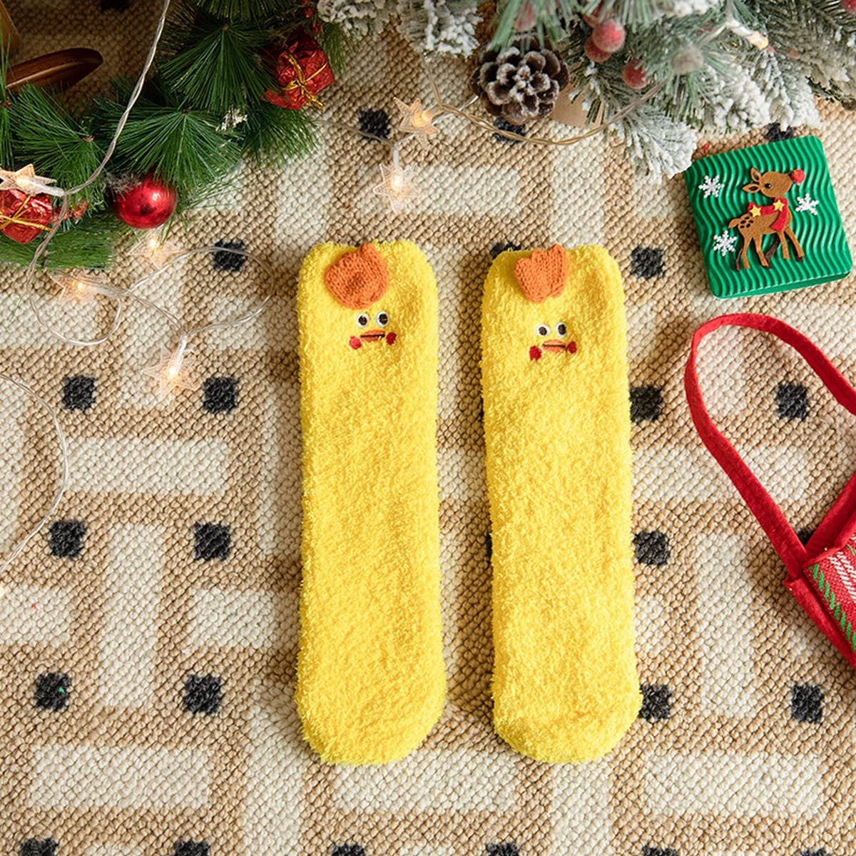 CWMS02732_KIDS FAMILY CHRISTMAS CREW SOCKS WINTER GIFT