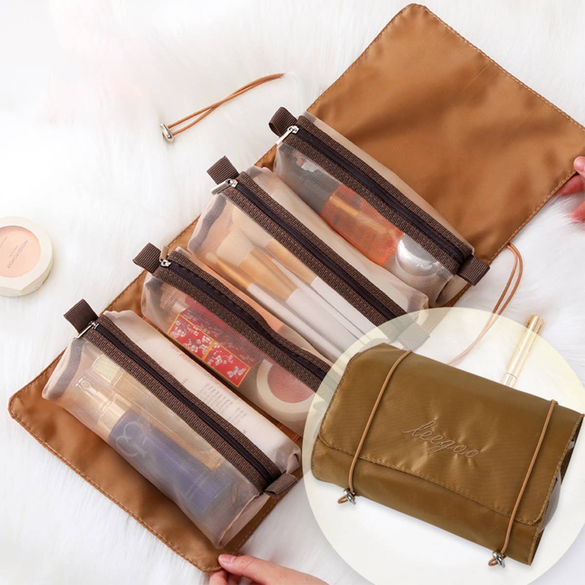 FOLDABLE PORTABLE MAKEUP ORGANIZER FOR TRAVEL_CWAB0551