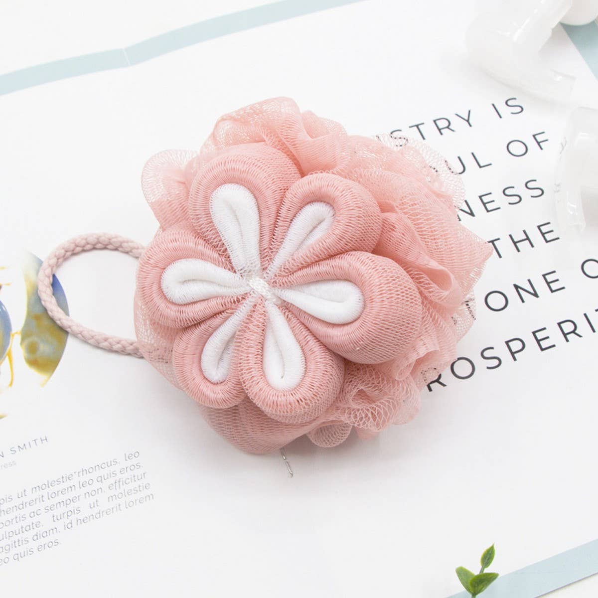 CWMM8753_SOFT AND DURABLE BATHING ARTIFACT BATH FLOWER BALL