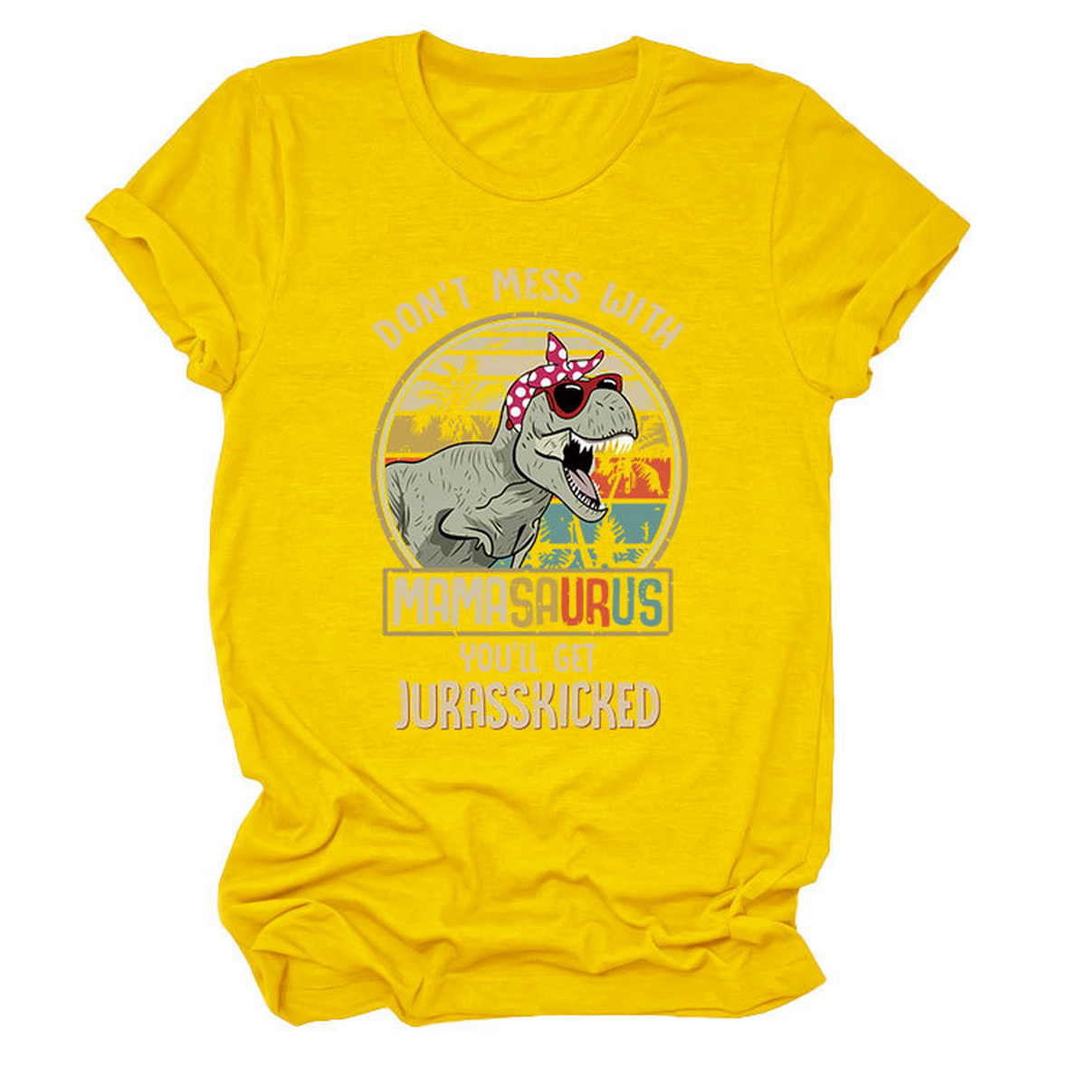 Stylish Women's Tee ??Don't Mess With Print_CWTTS1524