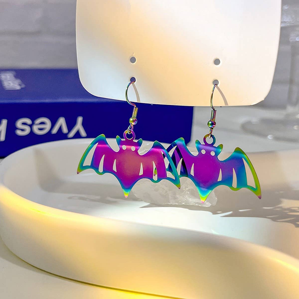 HALLOWEEN TRENDY COLORFUL GRADIENT EARRINGS