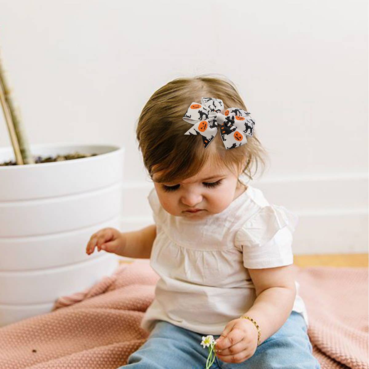 CHILDREN'S HALLOWEEN NEW BAT DEVIL HAIRPIN