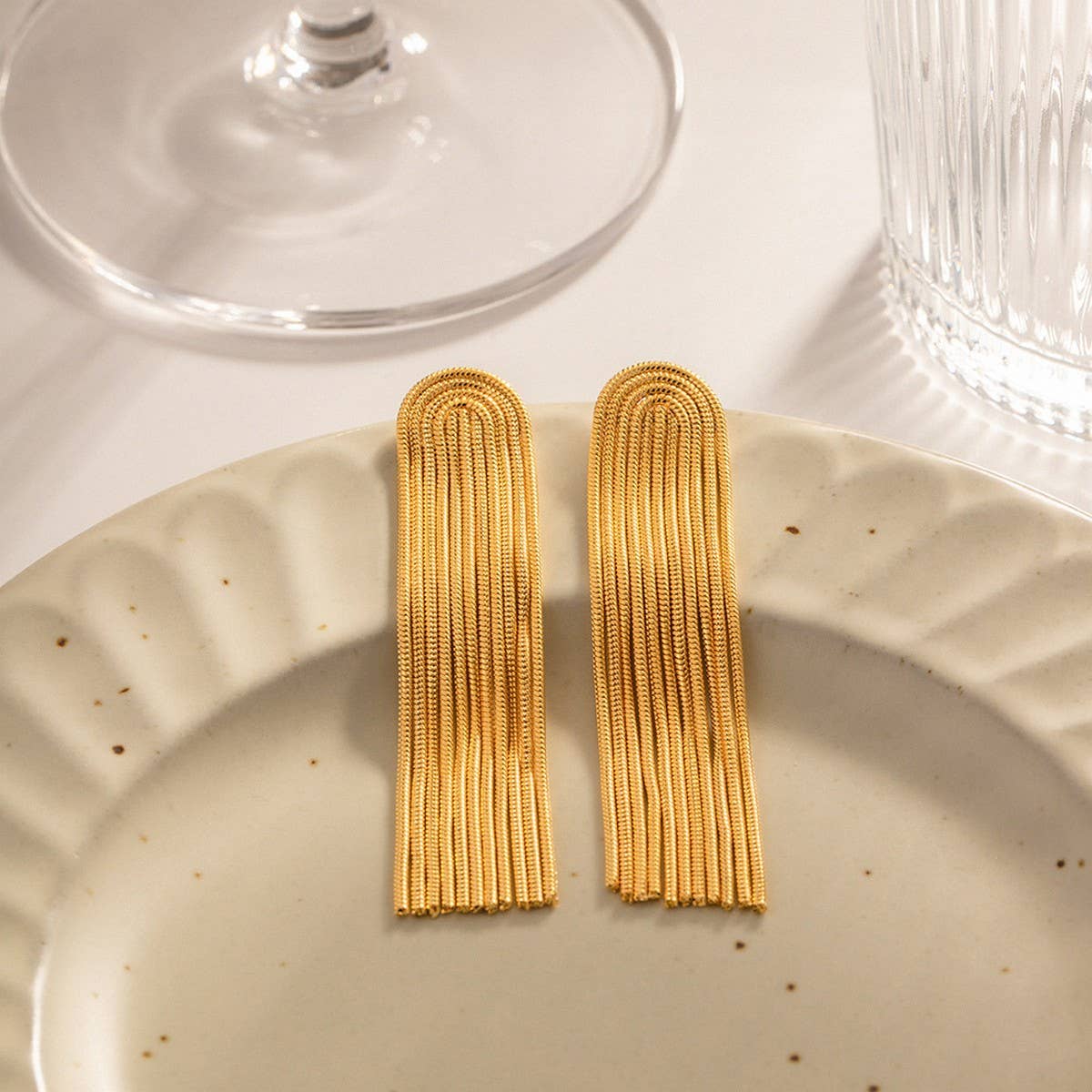 TASSEL FASHIONABLE AND VERSATILE EARRINGS