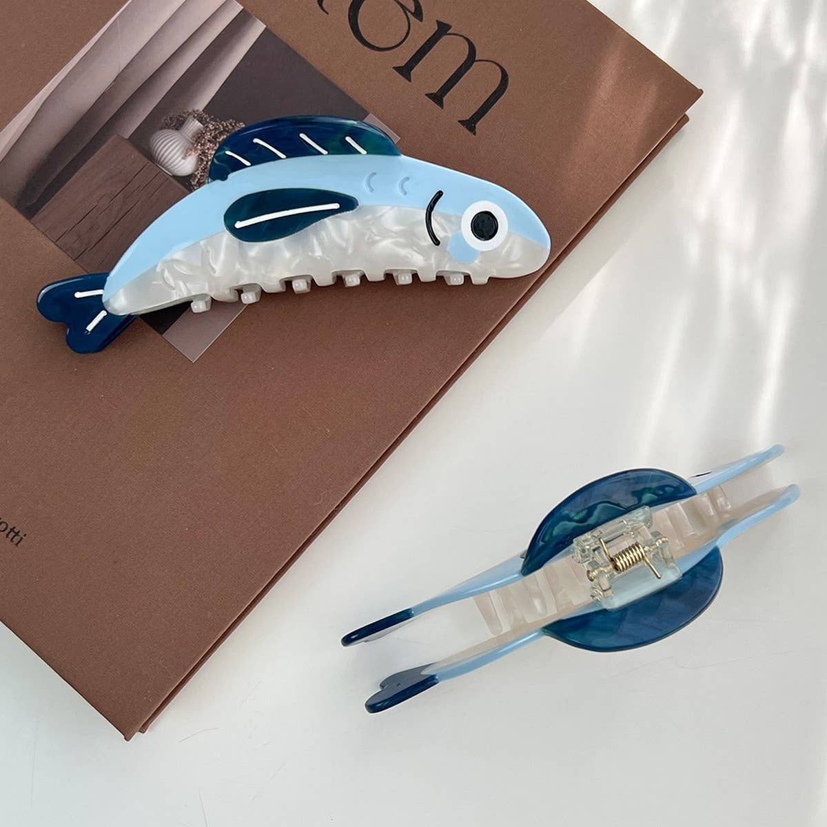 Sardine Acetate Claw Clip ? Chic Hair Accessory