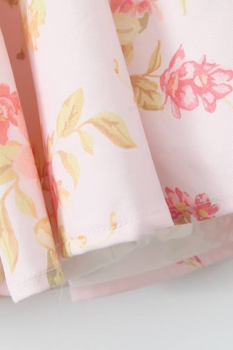 CWDSD6647_SLEEVELESS PRINTED FITTED CAMISOLE DRESS