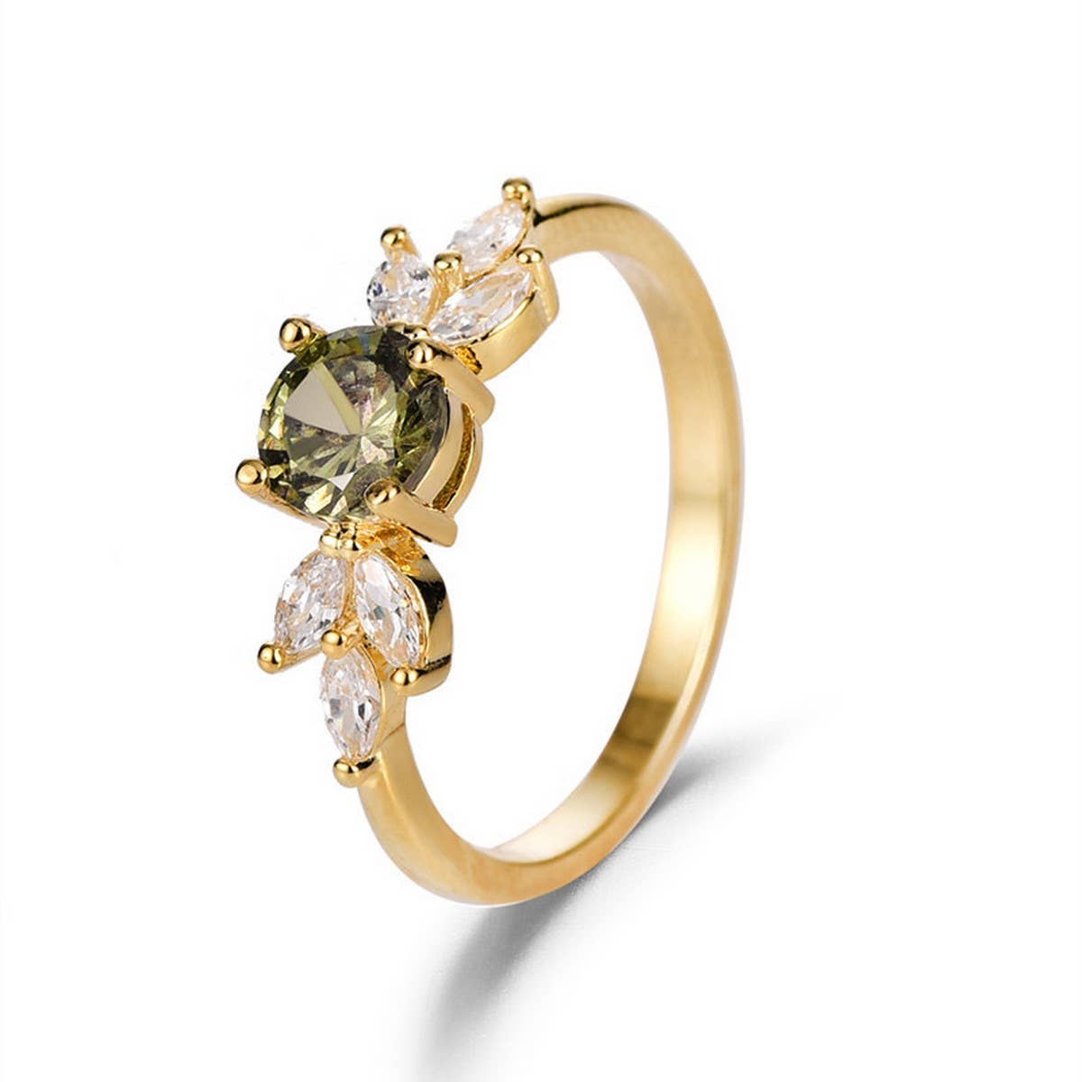 HOT SELLING EMERALD DIAMOND FASHION RING