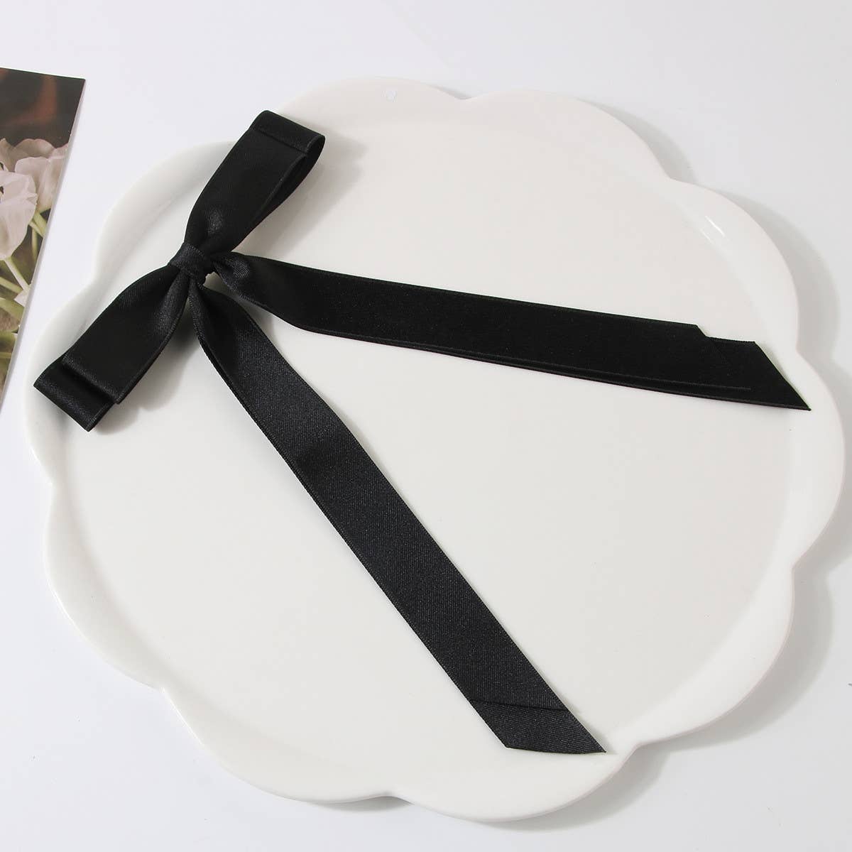 DOUBLE-LAYERED BOW HAIR CLIP_CWAHA1047