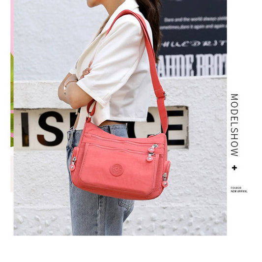 WATERPROOF PRINTED CASUAL SHOULDER CROSSBODY BAG_CWAB3531