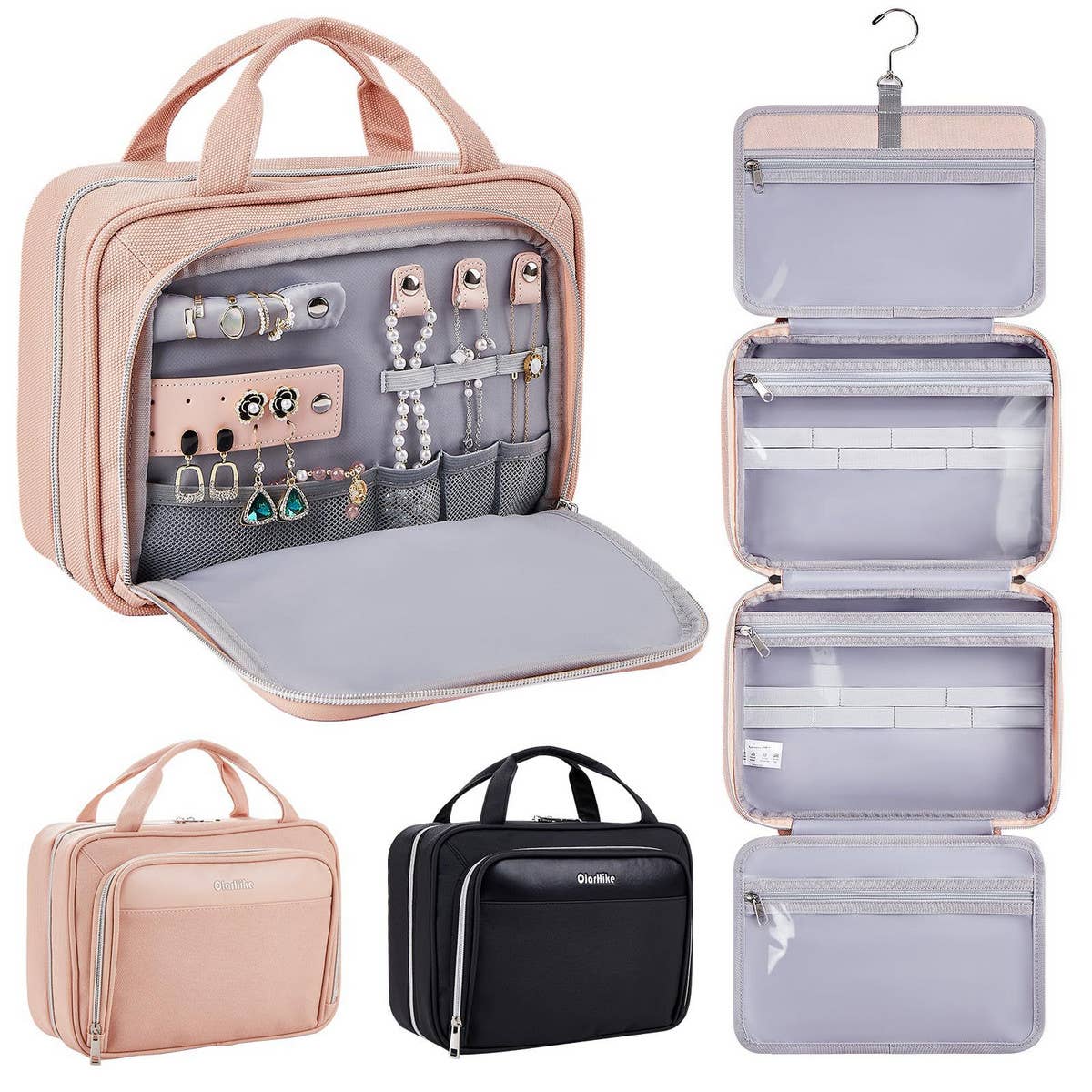 TRAVEL COSMETIC JEWELRY WATERPROOF COSMETIC BAG_CWAB2365