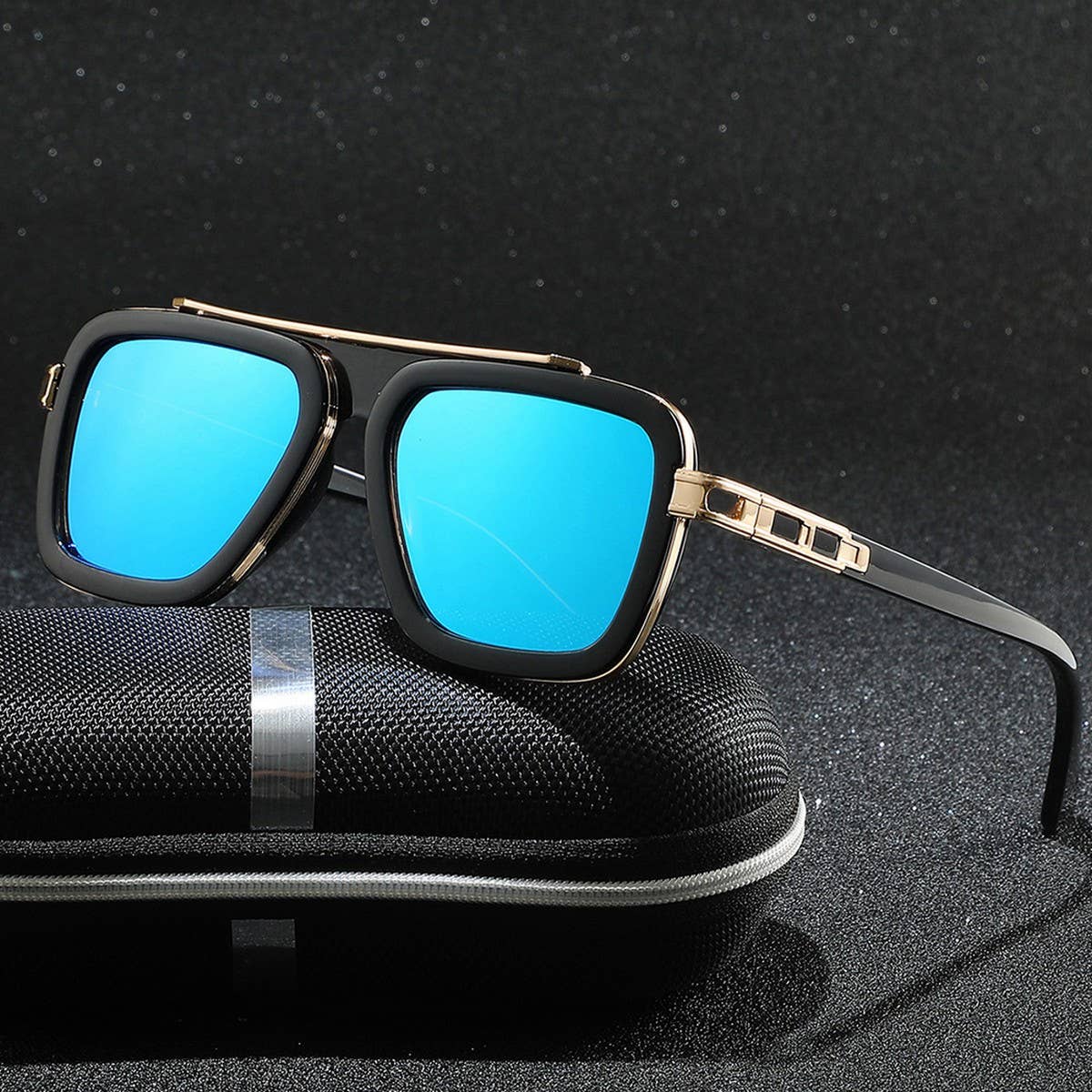 2024 RETRO SQUARE FRAME TRENDY PUNK SUNGLASSES_CWASG0270