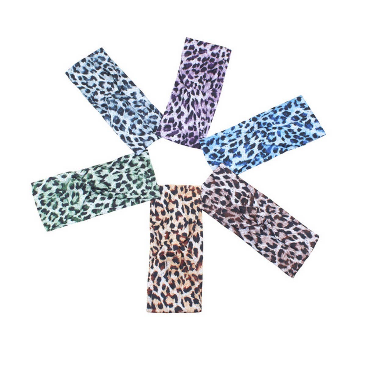 CWAHA6424_LEOPARD PRINT SPORTS YOGA HEADBAND FOR WOMEN