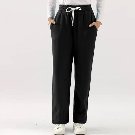 WOMEN SLIM STRAIGHT PANTS_CWBLP391