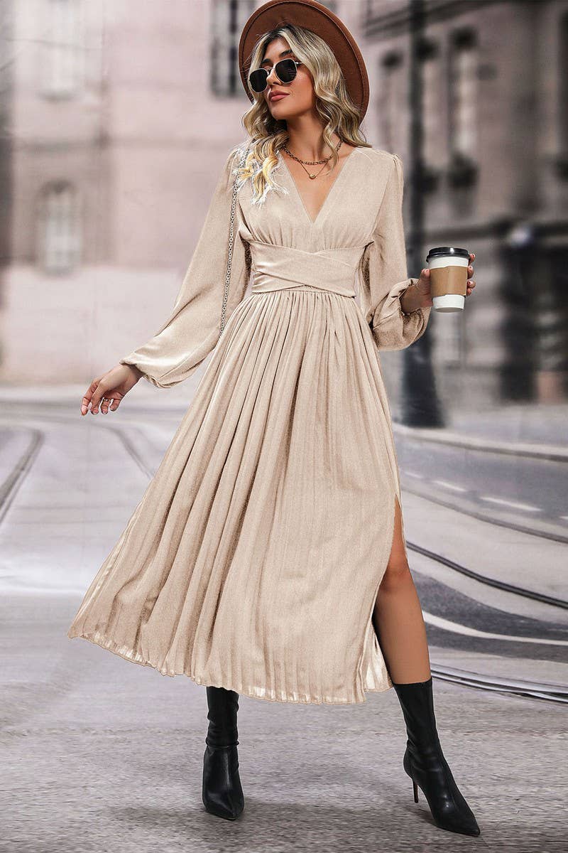 CWDMD4527_NEW SUMMER FASHION ONE SHOULDER STRIPED DRESS