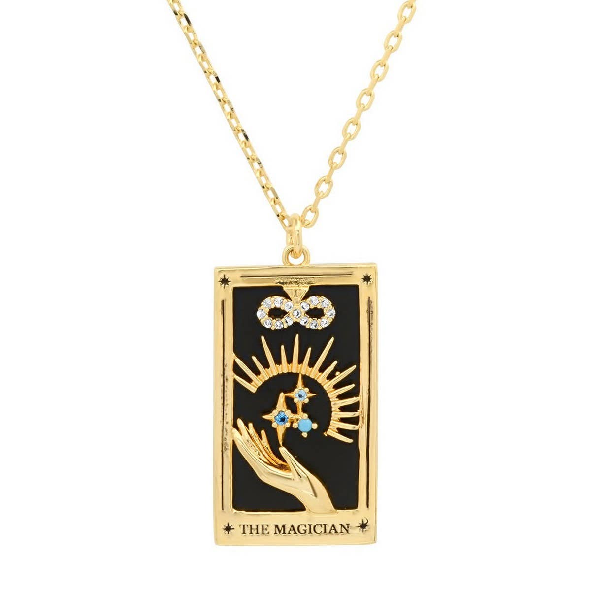 WOMEN'S PERSONALIZED VINTAGE TAROT NECKLACE