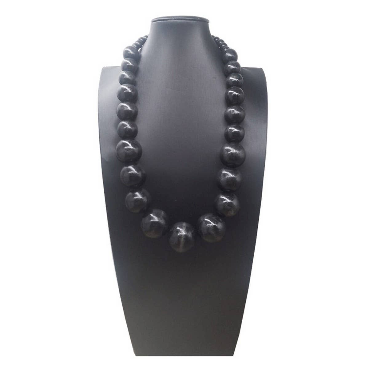 BOHEMIAN COLORFUL ROUND WOODEN BEADS NECKLACE_CWMM4866