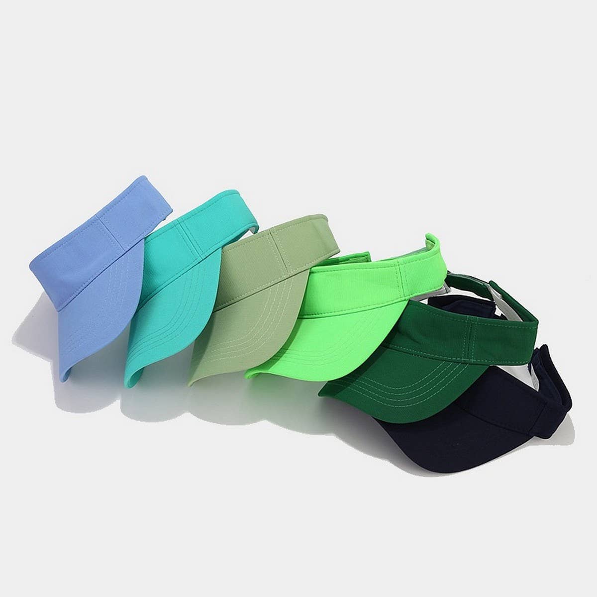 Solid Visor Hat - Sports, Hiking, Marathon Sun Cap_CWAH3287