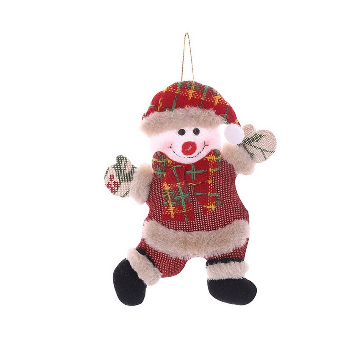 CHRISTMAS CLOTH FIGURINE CHRISTMAS TREE PENDANT